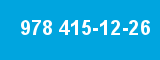 978 415-12-26